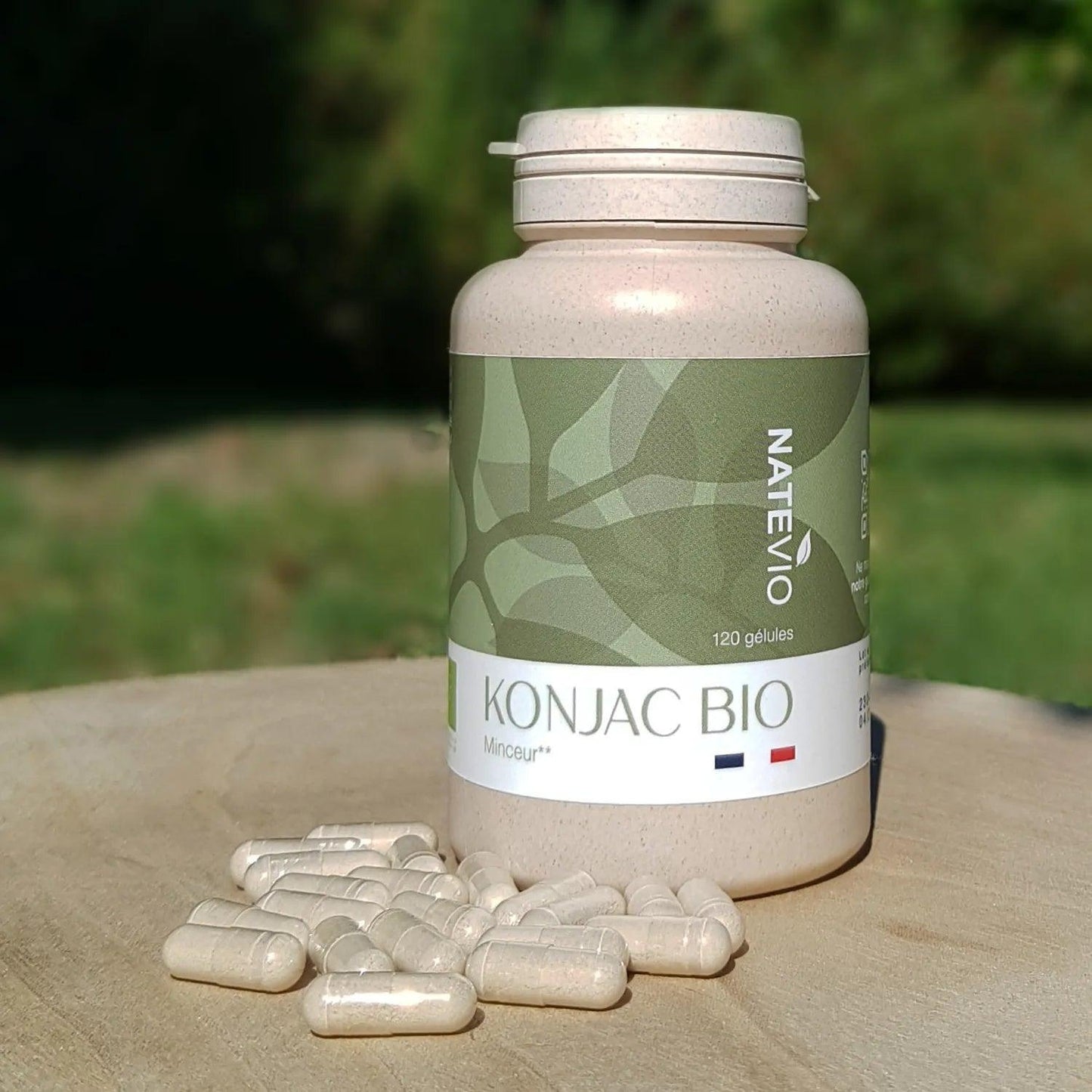 Gélules de Konjac minceur et coupe faime