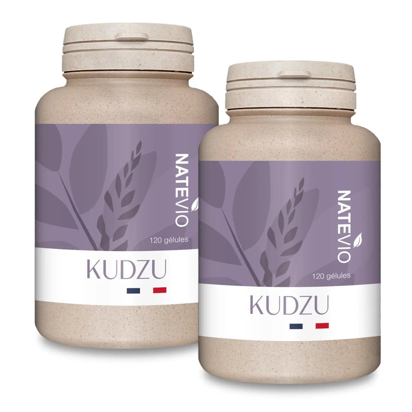 Complément alimentaire gélules Kudzu - Sevrage alcool tabac - lot de 2 flacons