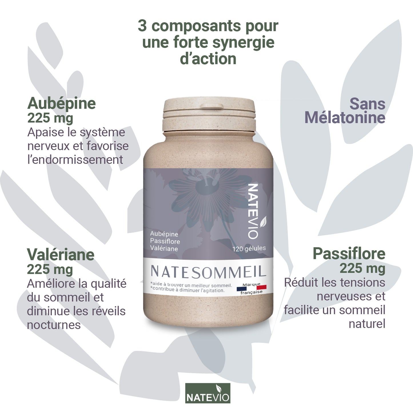 Natesommeil 120 gélules