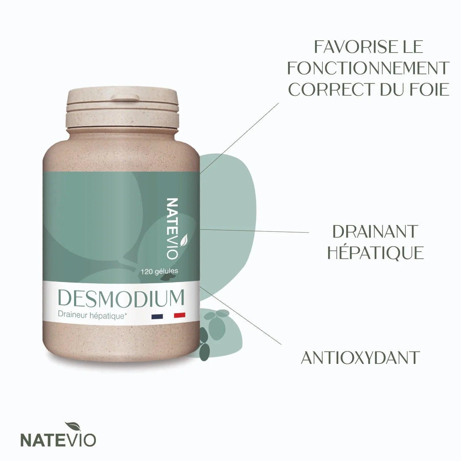 Desmodium 120 gélules - NATEVIO