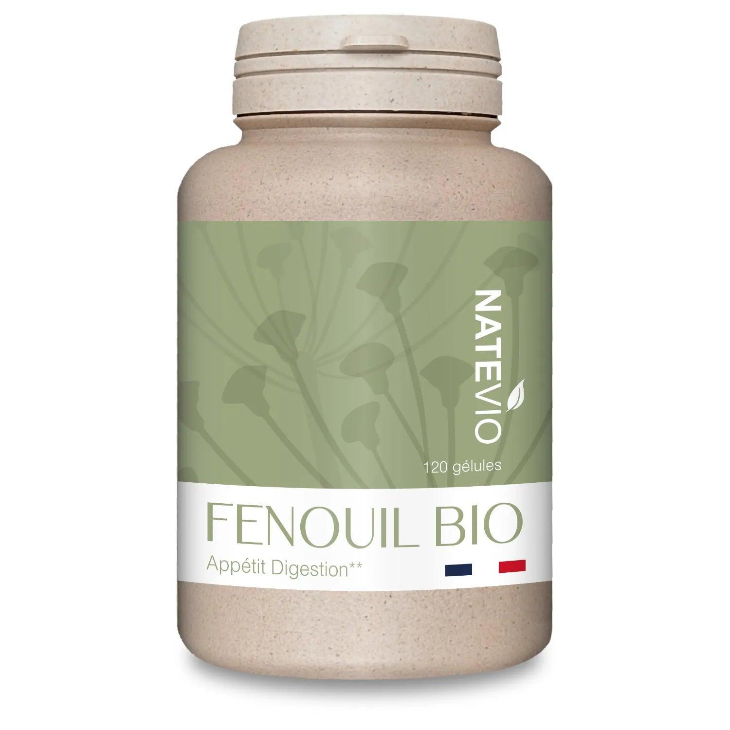 Fenouil Bio 120 gélules - NATEVIO