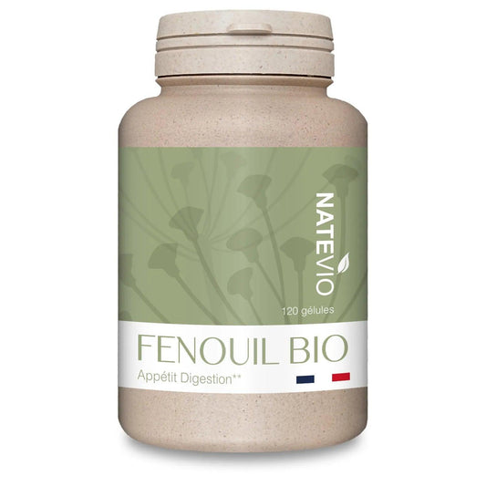 Fenouil Bio 120 gélules - NATEVIO