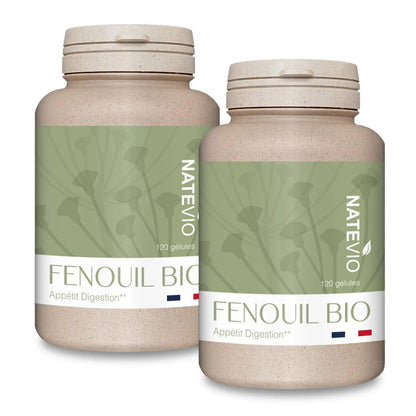 Fenouil Bio 120 gélules - NATEVIO