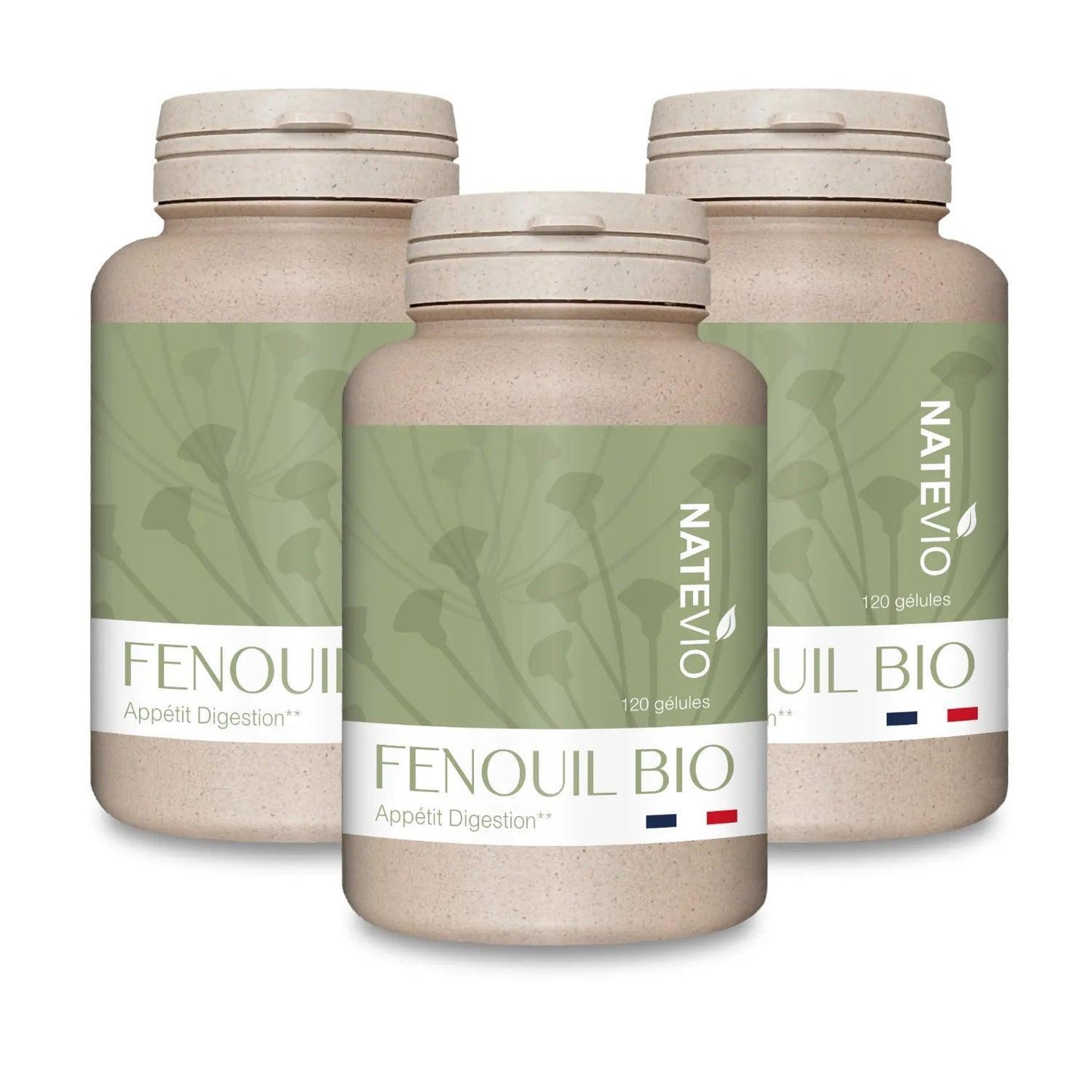 Fenouil Bio 120 gélules - NATEVIO