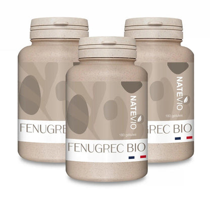 Fenugrec Bio 180 gélules - NATEVIO