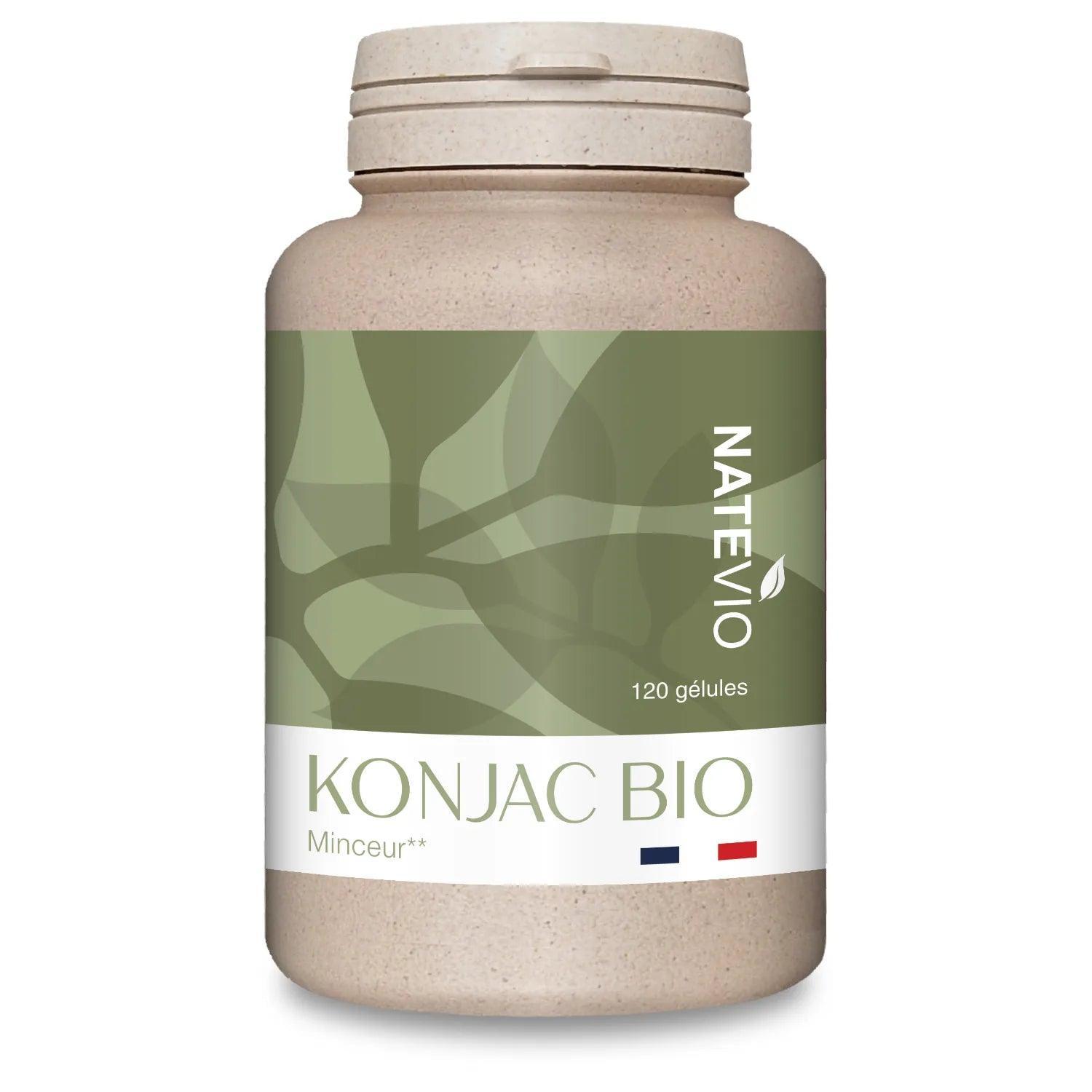 Konjac Bio 120 gélules - NATEVIO