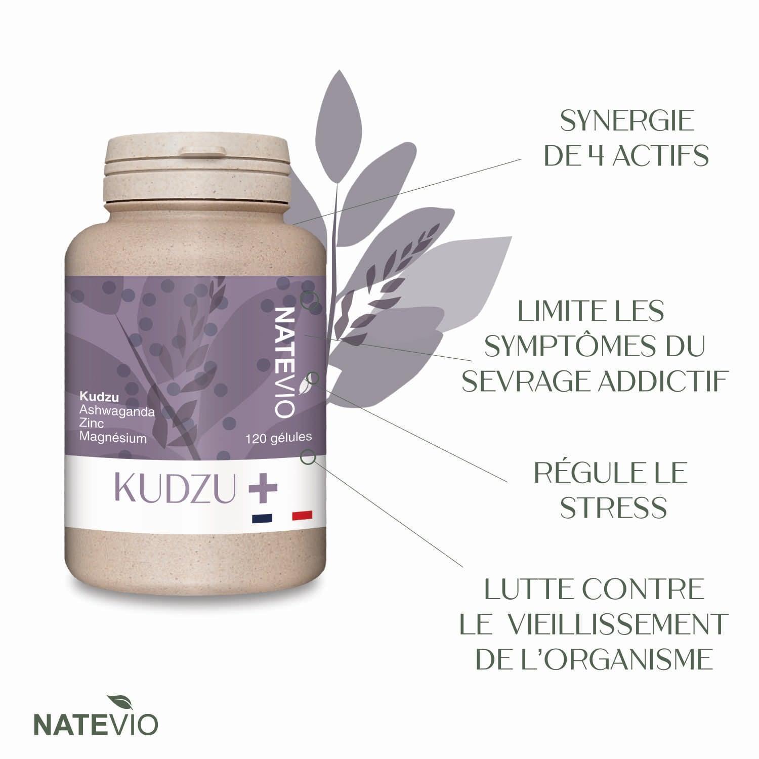 Les bienfaits de la gélule de Kudzu Natevio