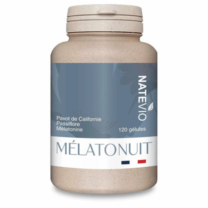 Mélatonuit 120 gélules - NATEVIO