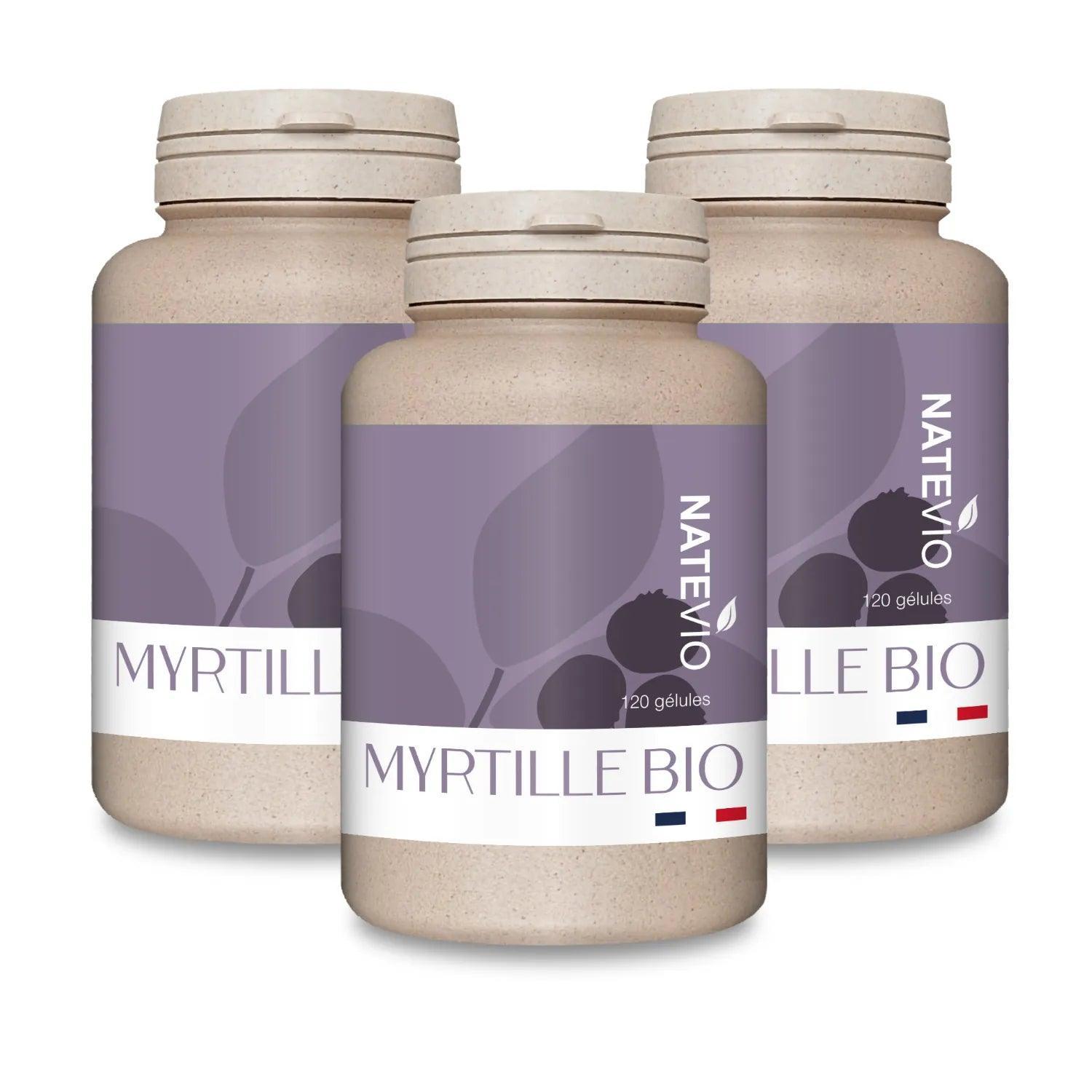 Myrtille BIO 120 gélules - NATEVIO