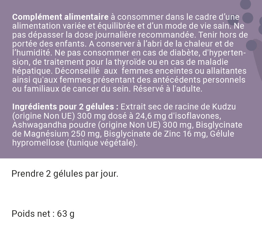 Natelibre 120 gélules sevrage