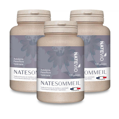 NATESOMMEIL Aubépine Passiflore Valériane