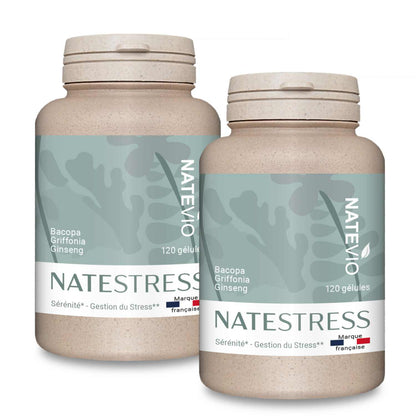 NATESTRESS Bacopa Griffonia Ginseng