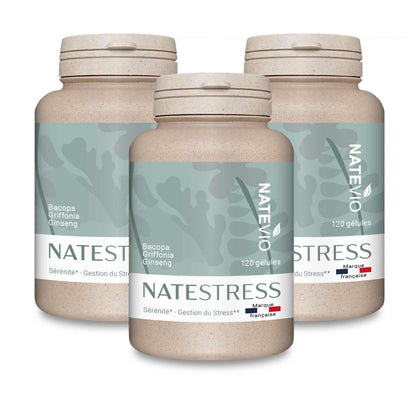 NATESTRESS Bacopa Griffonia Ginseng