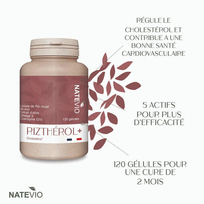 Rizthérol+ 120 gélules - NATEVIO