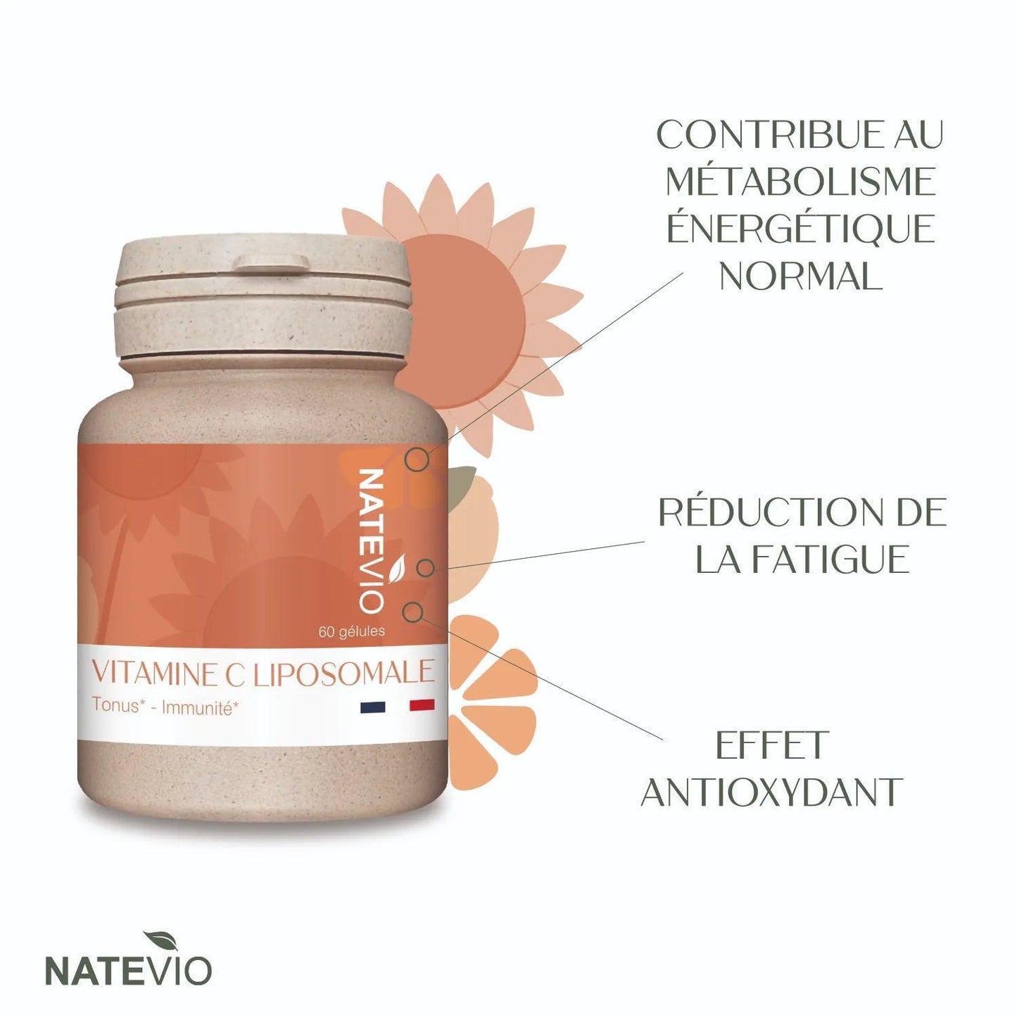 image bienfaits etiquette vitamineC energie